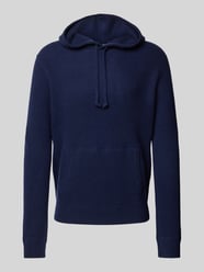 Kaschmirpullover mit Kapuze von Polo Ralph Lauren Blau - 45