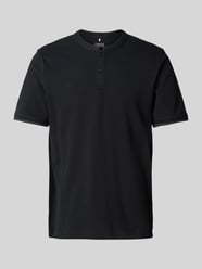 Slim Fit Poloshirt mit Rundhalsausschnitt Modell 'LANO' von Cinque - 35