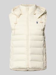 Kamizelka pikowana ze stójką od Polo Ralph Lauren - 40