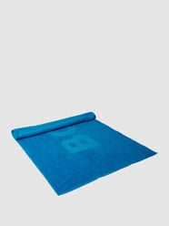 Handtuch mit Label-Schriftzug von BOSS Türkis - 17