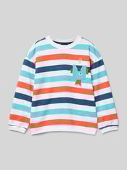 Sweatshirt mit gerippten Abschlüssen von Blue Seven - 10