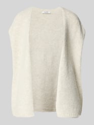 Offene Weste mit Woll-Anteil Modell 'MILLERS' von b.young Beige - 7