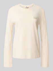 Regular fit shirt met lange mouwen met labelstitching van Liu Jo White - 24