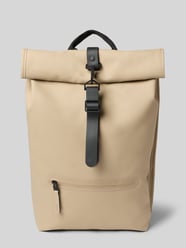 Rolltop-rugzak met verstelbare schouderbanden van RAINS Beige - 31