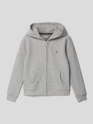 Bluza rozpinana z efektem melanżu model ‘SHIELD’ od Gant - 48