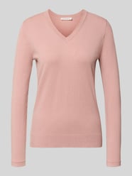 Pullover aus Viskose-Mix mit V-Ausschnitt von Christian Berg Woman Pink - 38