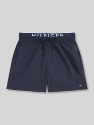 Badehose mit Logo-Bund von Tommy Hilfiger - 18