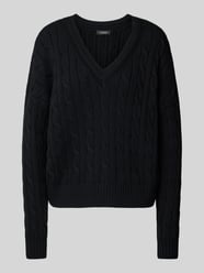 Strickpullover mit V-Ausschnitt Modell 'TEDURPH' von Lauren Ralph Lauren - 10