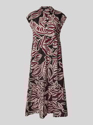 Midikleid mit V-Ausschnitt Modell 'Werisa' von OPUS - 11