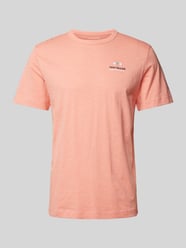 T-Shirt mit Rundhalsausschnitt von Tom Tailor Orange - 24