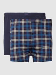 Bokserki PLUS SIZE z detalem z logo w zestawie 2 szt. od Ceceba Plus - 45