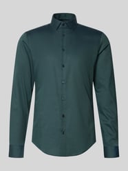 Slim fit zakelijk overhemd van katoen met kentkraag van Jake*s - 16