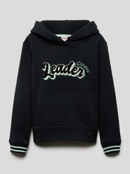 Hoodie mit Flockprint Modell 'Namina' von VINGINO Schwarz - 15