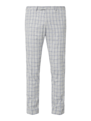 Slim Fit Anzughose mit Gitterkaro von MCNEAL - 41