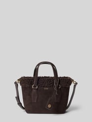 Umhängetasche mit Teddyfell Modell 'Sandy Mini Tote' von BOSS - 2