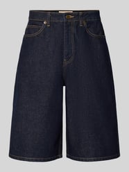 Bermudy w fasonie 5-kieszeniowym model 'Script' od BLKVIS - 1