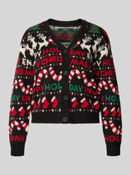 Cardigan mit weihnachtlichem Motiv-Strick von VERO MODA - 25