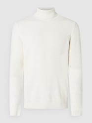 Rollkragenpullover aus Merinowolle  von MAERZ Muenchen Beige - 19