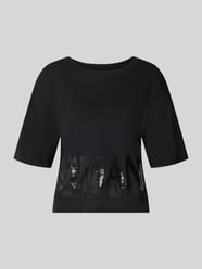 t-shirt met pailletten van Armani Exchange - 5