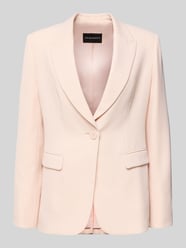 Blazer mit Reverskragen von Emporio Armani Pink - 46