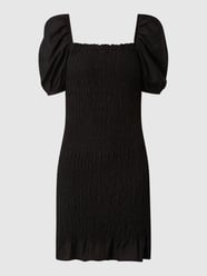 Kleid mit Puffärmeln Modell 'Amalie' von Only Schwarz - 30