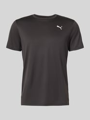 T-shirt z logo i okrągłym dekoltem od PUMA Performance - 1