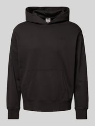 Hoodie mit Label-Stitching Modell 'THE AUTHENTIC' von Levi's® Schwarz - 2