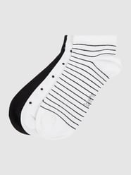Sneakersocken mit Stretch-Anteil im 3er-Pack  von Jake*s Casual Schwarz - 9