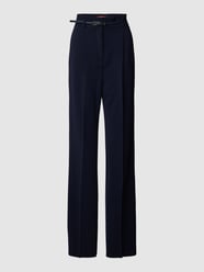 Anzughose mit Bügelfalten Modell 'GHISA' von Max Mara Studio Blau - 37