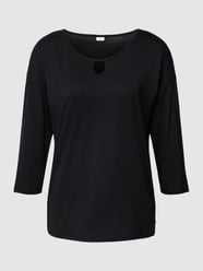 T-Shirt mit Rundhalsausschnitt von S.OLIVER CASUAL Schwarz - 25