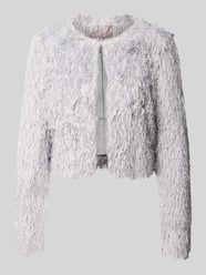 Cropped Jacke mit Federn von Christian Berg Woman Selection - 17