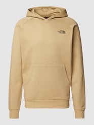 Hoodie mit Label-Print Modell 'RAGLAN' von The North Face Beige - 36