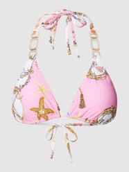 Bikini-Oberteil mit Strasssteinen Modell 'JEWEL' von Guess Rosa - 33