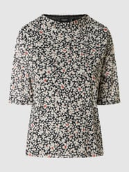 Blouseshirt met bloemenmotief  van Soaked in Luxury Zwart - 12