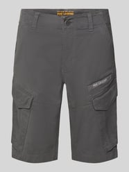 Slim Fit Cargoshorts mit Label-Print Modell 'NORDROP' von PME Legend - 4