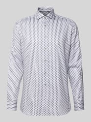 Modern fit zakelijk overhemd van katoen met kentkraag van ETERNA - 44