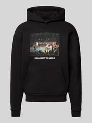 Hoodie mit Motiv-Print von Review X MATW Schwarz - 7