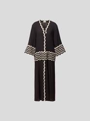 Maxikleid mit Lochstickerei von By Malene Birger Schwarz - 20