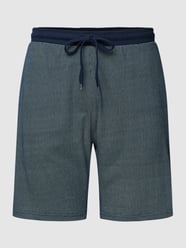Pyjama-Shorts mit Allover-Muster von Phil&Co. Blau - 14