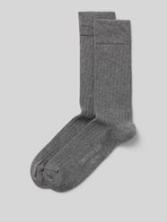 Sokken met labelprint in een set van 2 paar van Christian Berg Men - 42