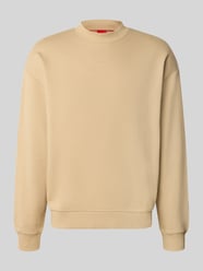 Bluza o kroju regular fit z czystej bawełny model 'DAPOCREW' od HUGO - 6