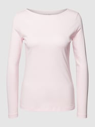 Longsleeve mit U-Boot-Ausschnitt von Christian Berg Woman Rosa - 11
