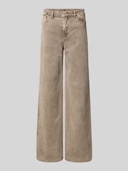 Wide Fit Cordhose mit Eingrifftaschen von Buena Vista Beige - 24
