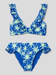 Bikini ze wzorem na całej powierzchni model ‘BELLA’ od Shiwi Niebieski - 40