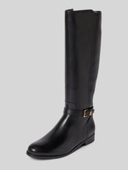 Stiefel aus Leder mit Label-Applikation Modell 'BROOKE' von Lauren Ralph Lauren - 38