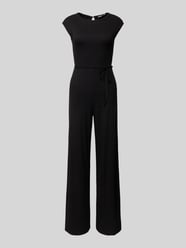 Jumpsuit met ronde hals en strikceintuur van EDITED - 47