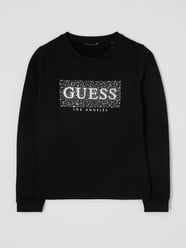 Sweatshirt aus Baumwolle  von Guess Schwarz - 17