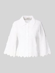 Koszula damska o kroju slim fit z rękawem 3/4 od Apricot - 12
