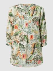 Blouseshirt van viscose  van Princess Goes Hollywood Groen - 40