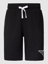 Sweatshorts mit Label-Patch von Emporio Armani Schwarz - 13